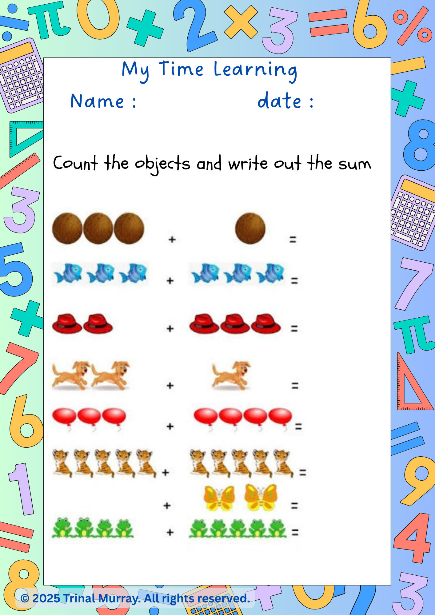 My Time Learning- Maths Edition - Image 2