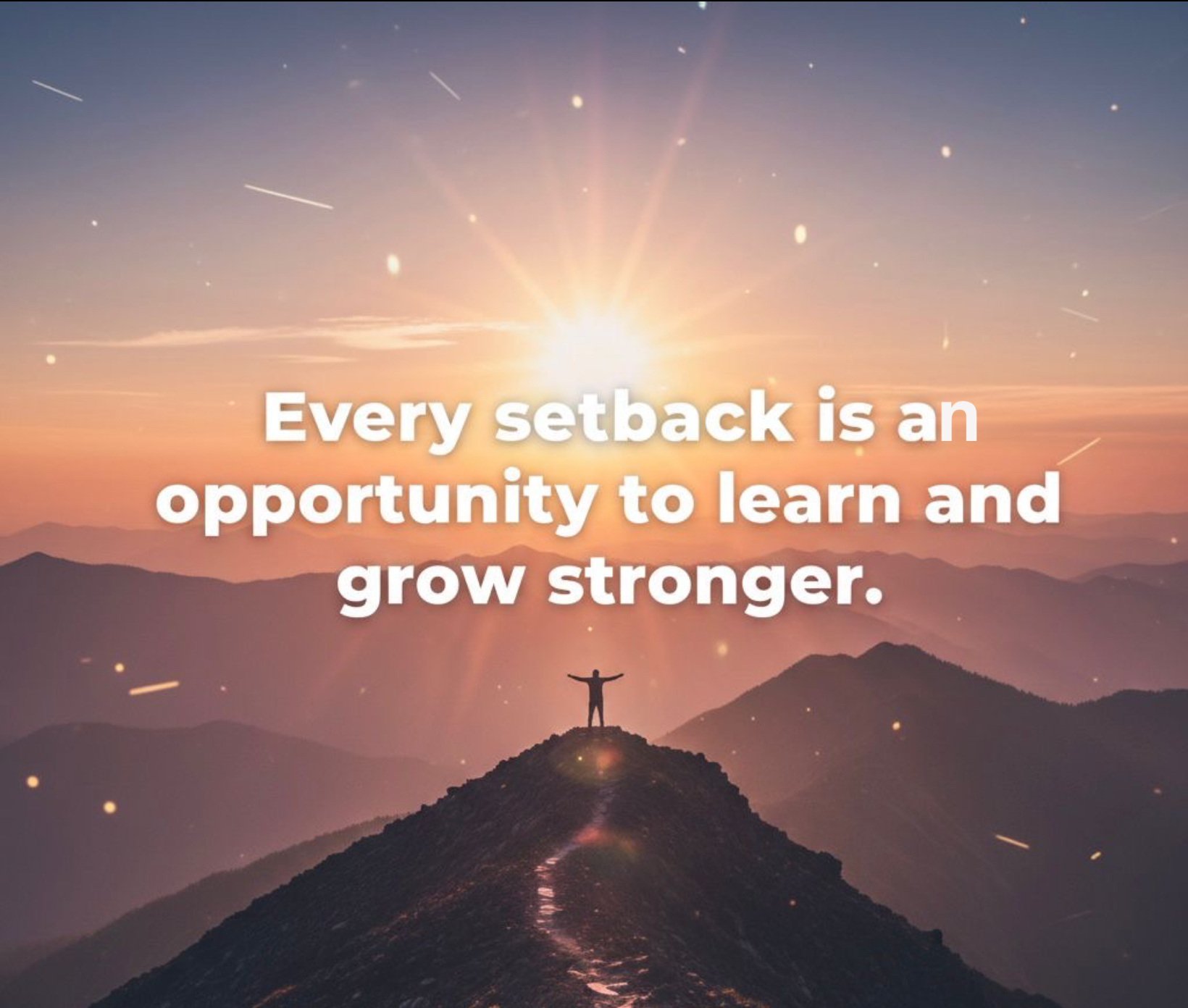 Strategies for staying motivated after setbacks