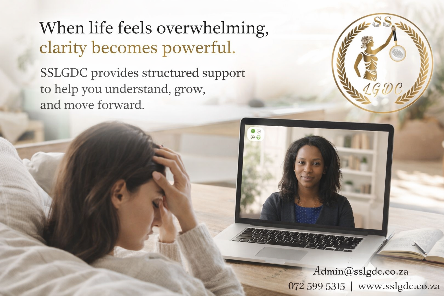 How SSLGDC Virtual Life Coaching and Well-Being Counselling Can Help
